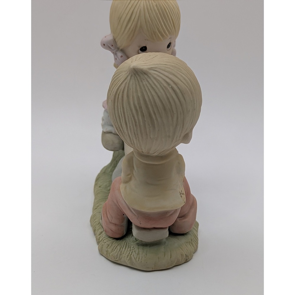 Prescious Moments Figurines Lot Of 3 He Watches -Love One Another-Love Lifted Me - Picture 16 of 16
